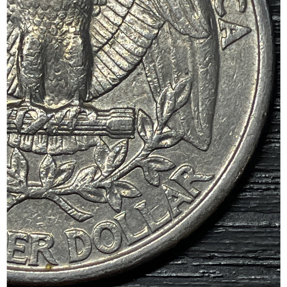 1994-D Washington Quarter RARE "A-M" Linking Error & Indent on Revers w/ Video - Picture 8 of 16